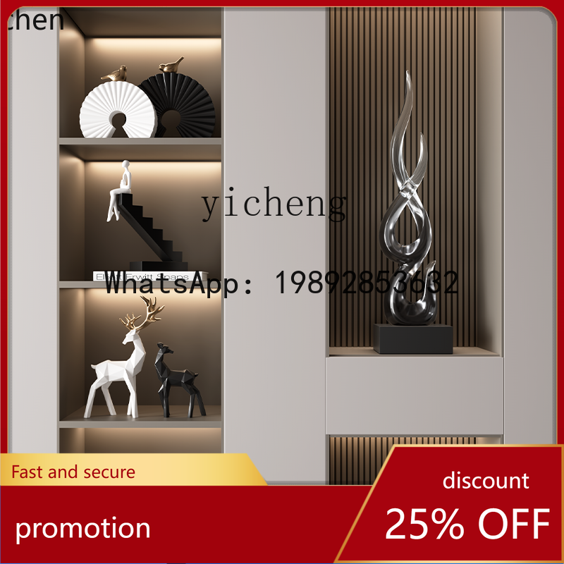 Resin Art Meaning - ของตกแต่งระเบียงทรงเพรียวบาง YFY ที่มีความหมายดีงาม เหมาะสำหรับงานศิลปะประติมากรรมในห้องนั่งเล่น