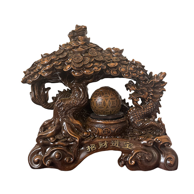 Resin Art Meaning - ￥ # ต้นไม้เรซิ่นตกแต่งตรุษจีน Zhaocai Jinbao สำหรับตกแต่งบ้าน