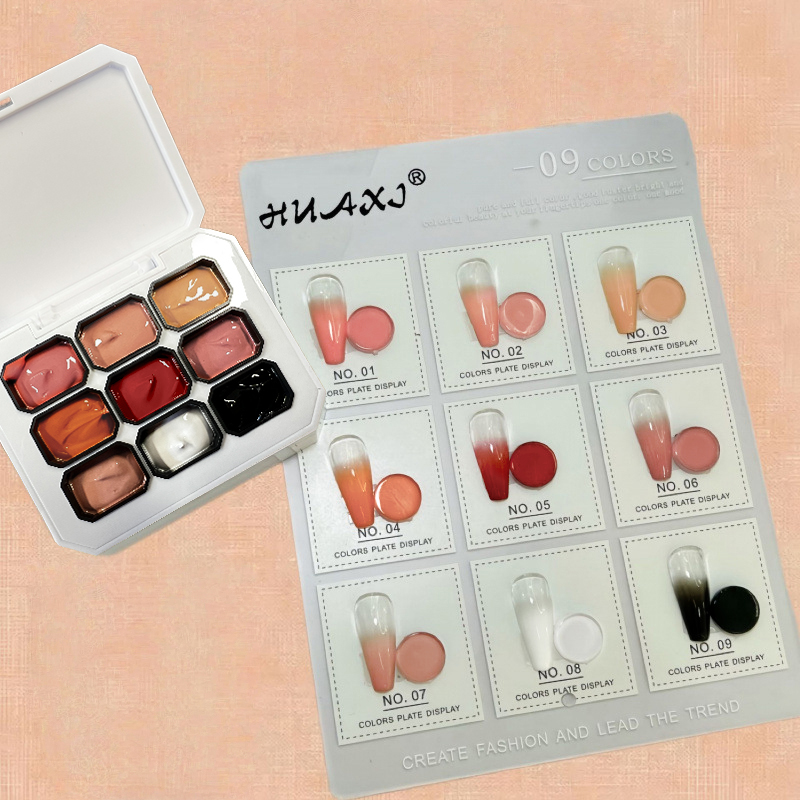 Resin Art For Beginner - กาวแพตติ้ง 1Box แพลตตินัม กาวทาเล็บแบบแข็ง สีทึบ เปลี่ยนสีแบบค่อยๆ