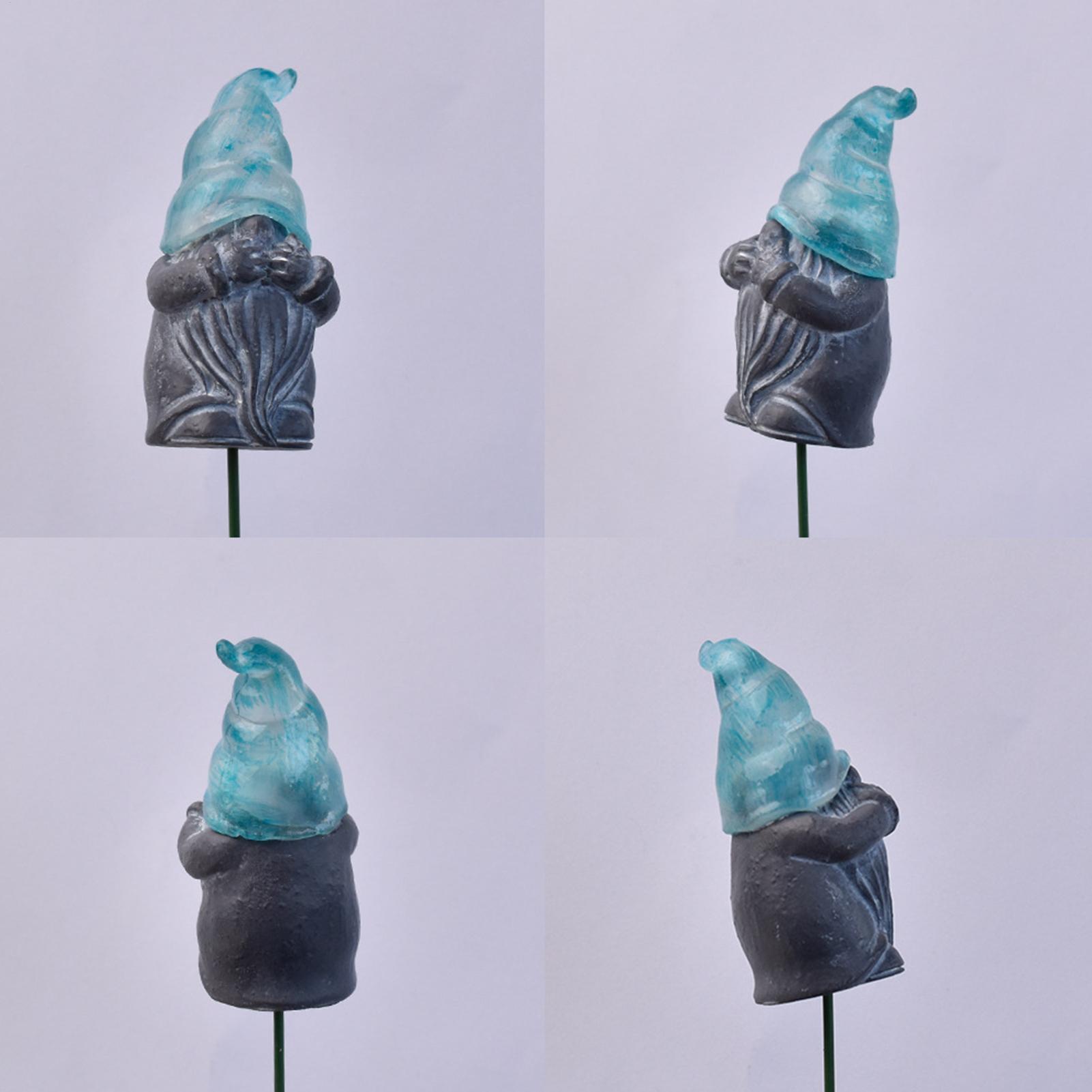Resin Art Resin - เสาตกแต่งสวนเรืองแสง 3 ชิ้น ทำจากเรซิ่น สำหรับตกแต่งสวนกลางแจ้ง ตกแต่งสนามหญ้า