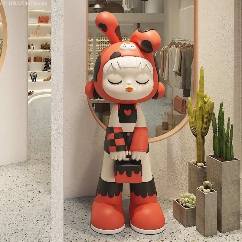 รูปปั้นการ์ตูนสาวศิลปะ โมเดลตั - Resin Art Resin บทวิจารณ์และราคา