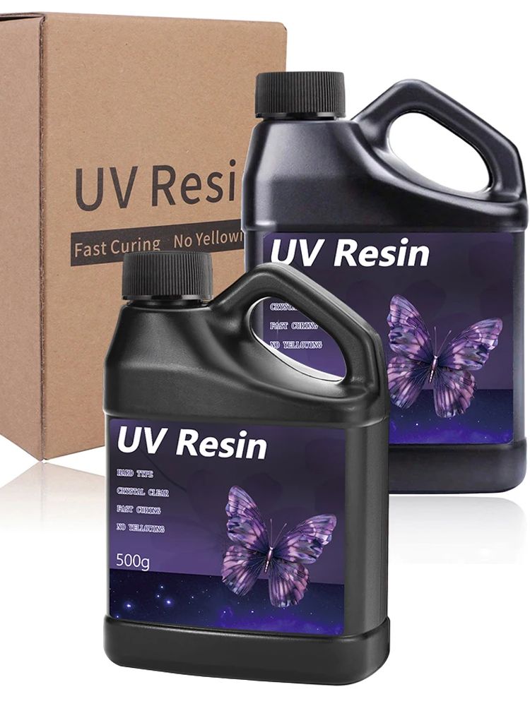 ชุดเรซิ่นยูวีแบบแข็งใสพิเศษ ชน - Resin Art Acrylic บทวิจารณ์และราคา