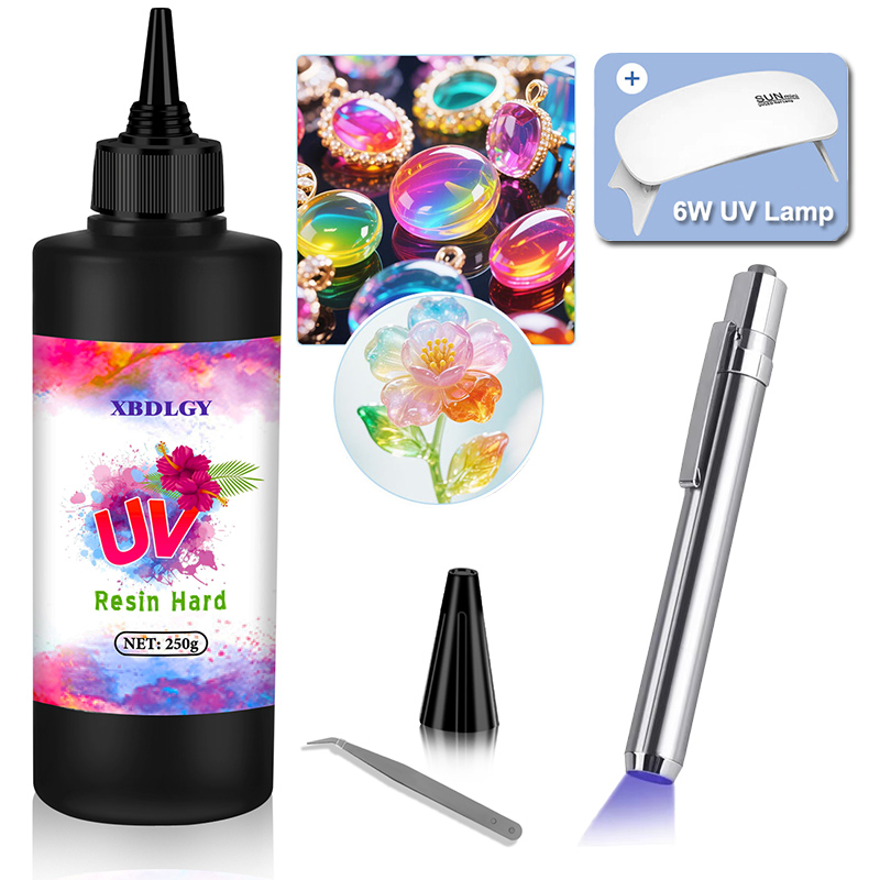 กาวเรซิ่น UV แข็ง 200 กรัม/250 - Resin Art Acrylic บทวิจารณ์และราคา