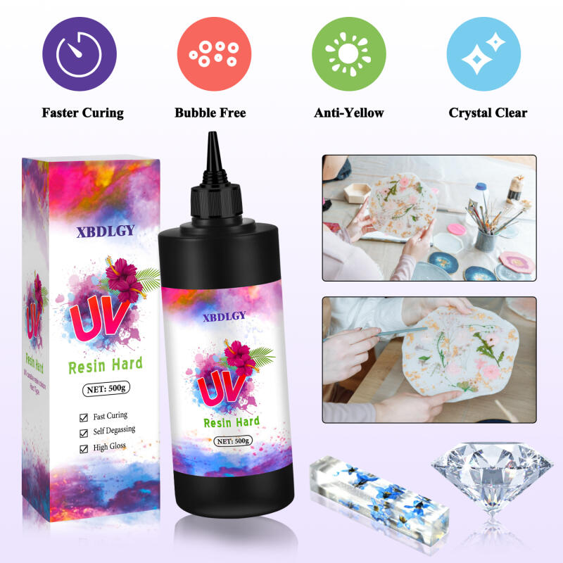 กาวเรซิ่น UV แข็ง 200 กรัม/250 - Resin Art Acrylic บทวิจารณ์และราคา