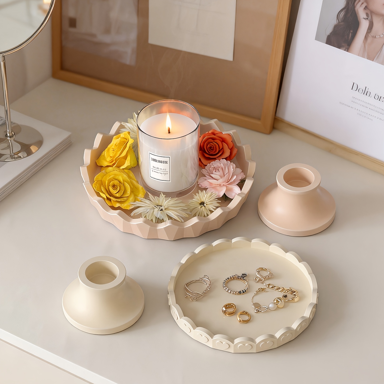 ชุดแม่พิมพ์ซิลิโคน 2 ชิ้น, แม่ - Resin Art Kit With Molds บทวิจารณ์และราคา