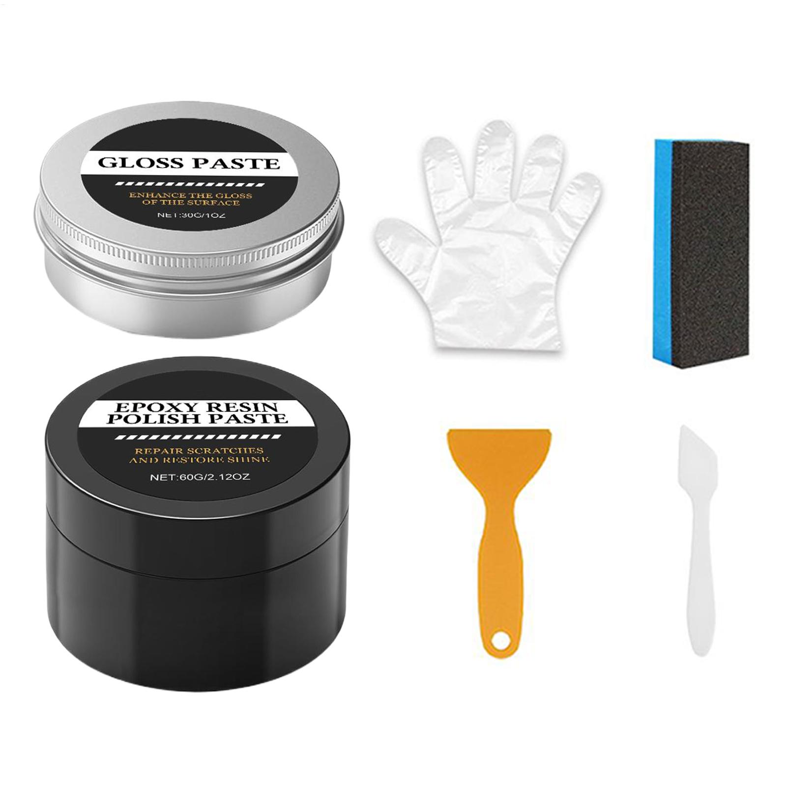 อีพ็อกซี่เรซิ่น ครีมขัดเงาแบบม - Resin Art Resin บทวิจารณ์และราคา