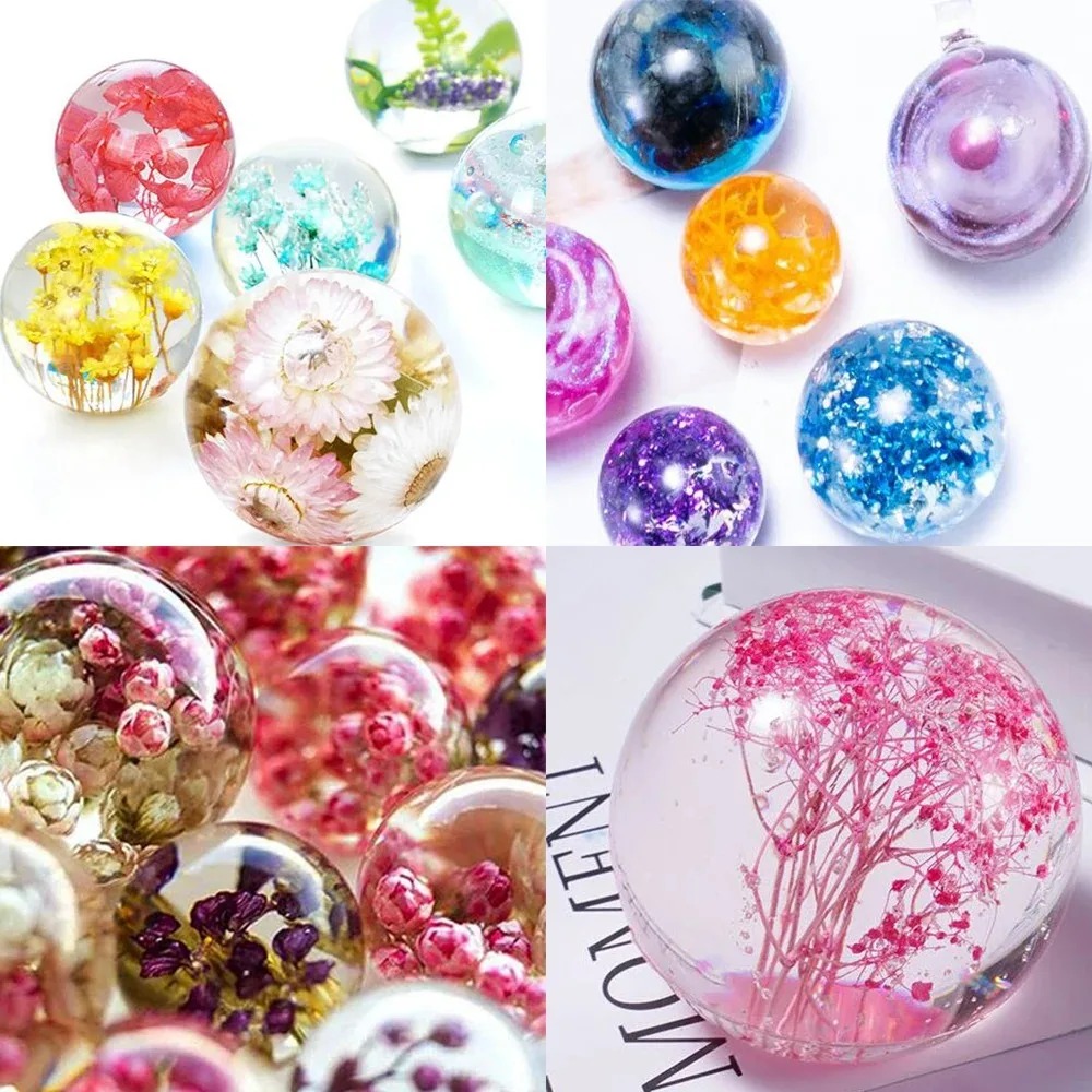 แม่พิมพ์ซิลิโคนทรงกลมขนาด 20-1 - Resin Art Kit With Molds บทวิจารณ์และราคา