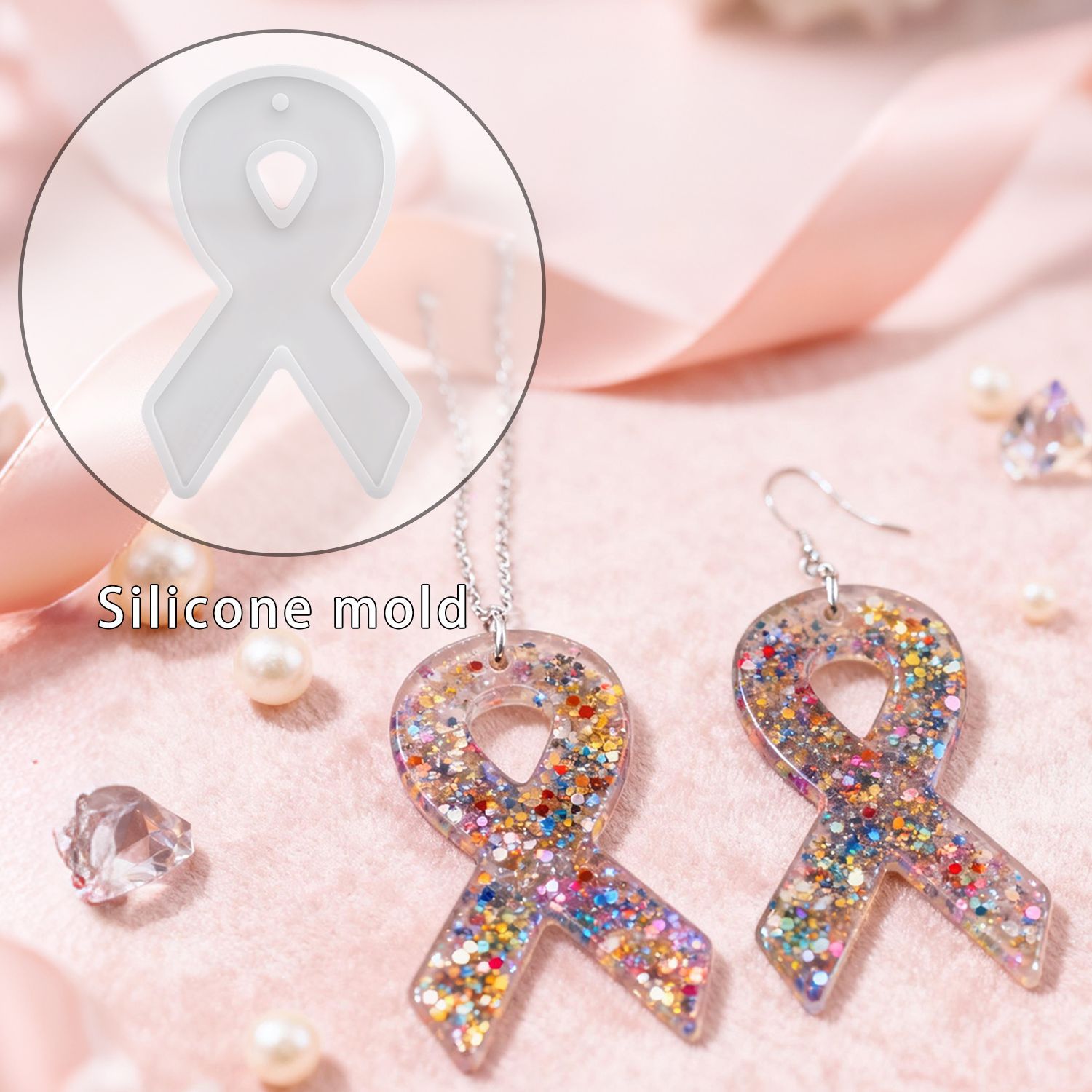 แม่พิมพ์เรซิ่นสำหรับทำต่างหูริ - Resin Art Kit With Molds บทวิจารณ์และราคา