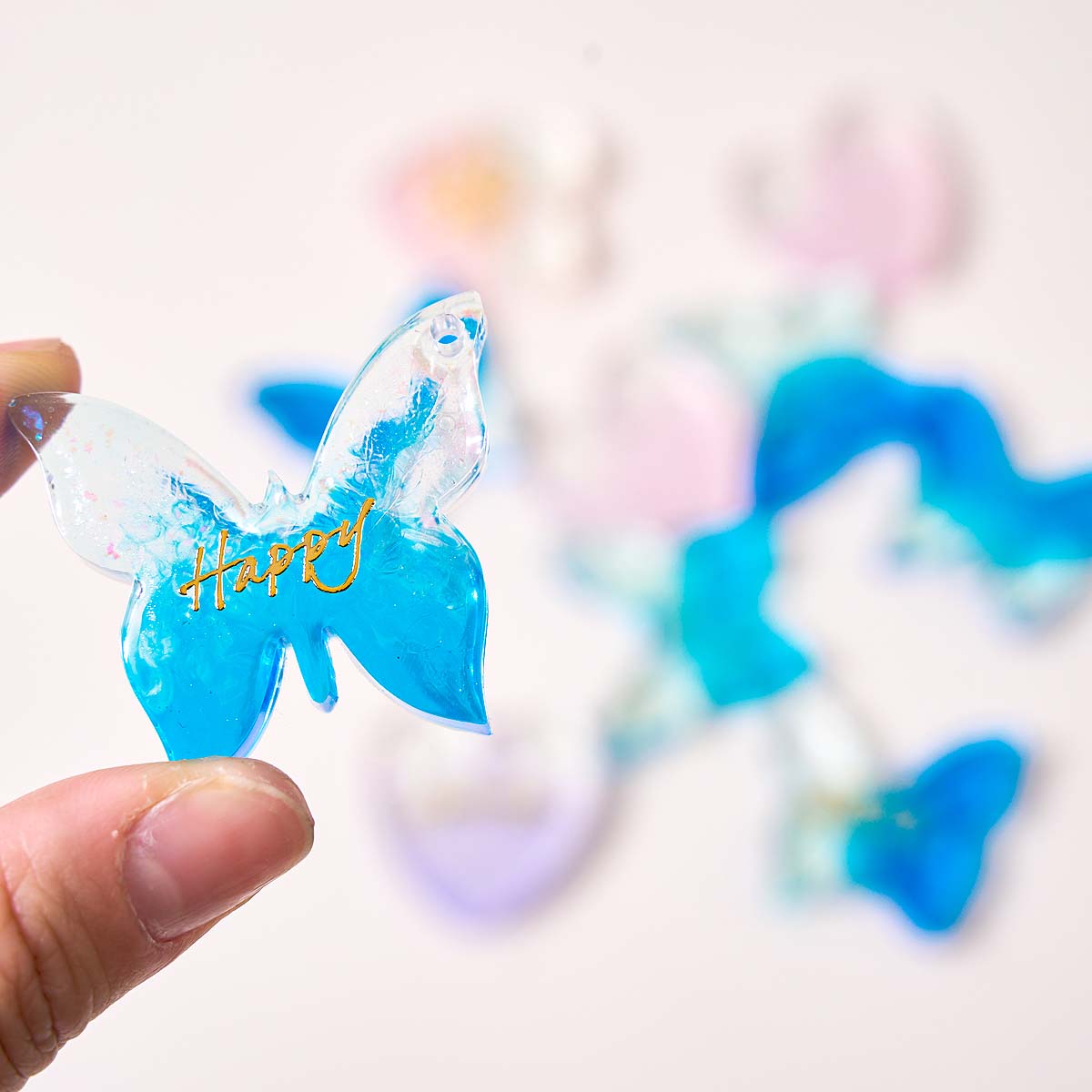 แม่พิมพ์ซิลิโคนรูปหัวใจผีเสื้อ - Resin Art Kit With Molds บทวิจารณ์และราคา