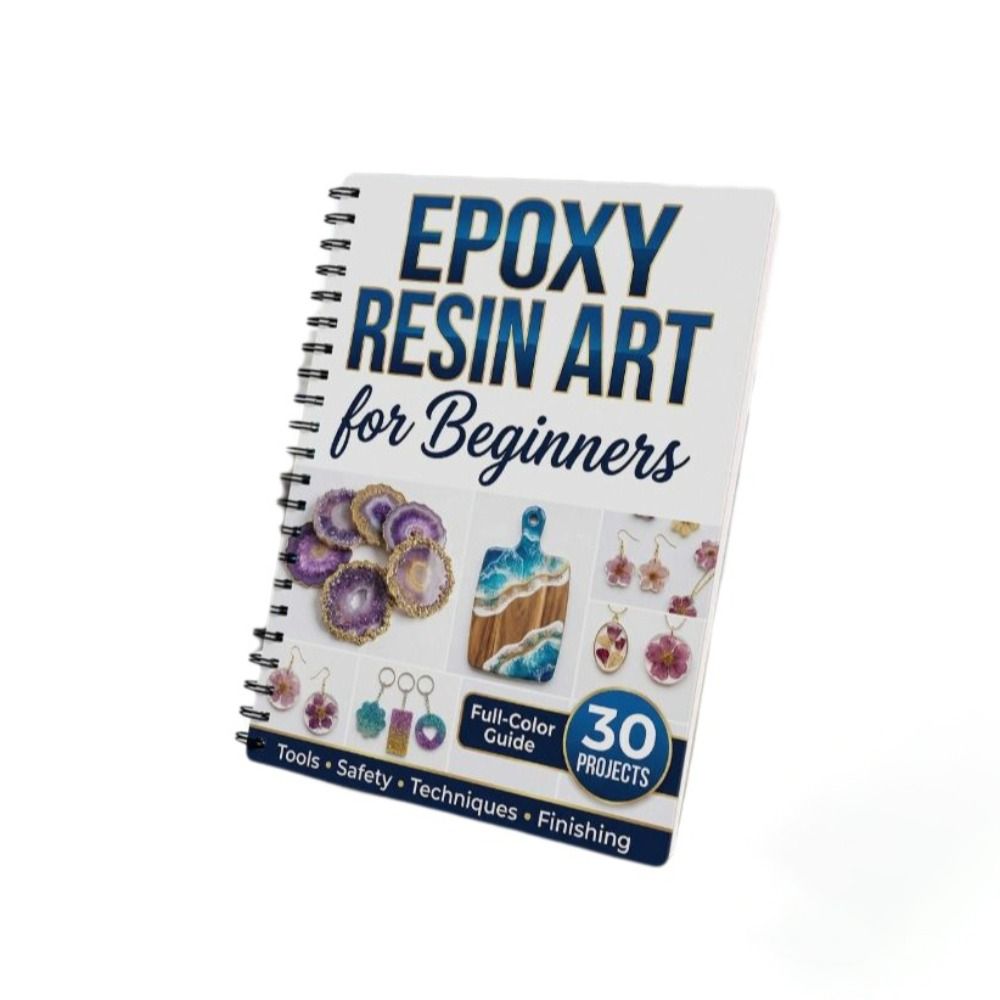 คู่มือศิลปะเรซินอีพ็อกซี่แบบที - Resin Art For Beginner บทวิจารณ์และราคา