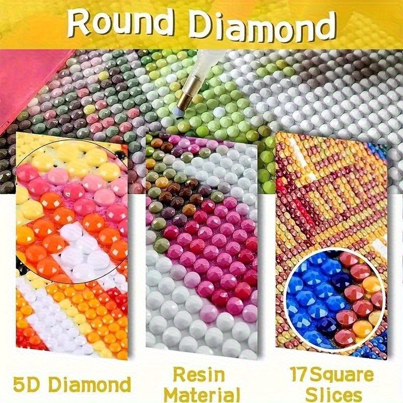 งานศิลปะเพชรแบบเรโทร 2 มิติ, ข - Resin Art Meaning บทวิจารณ์และราคา