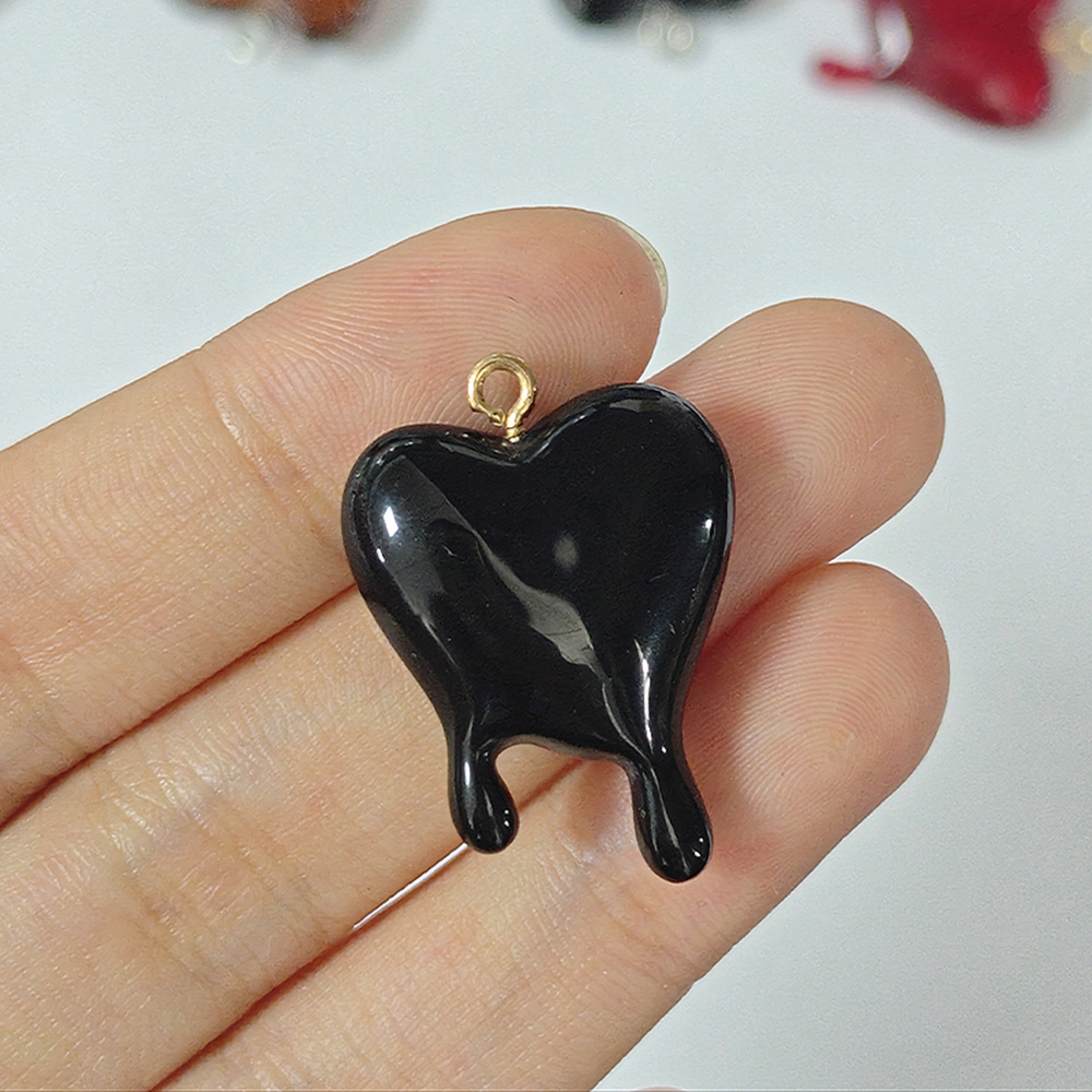 จี้เรซินรูปหัวใจหยดเลือด 10 ชิ - Resin Art Kits For Adults บทวิจารณ์และราคา