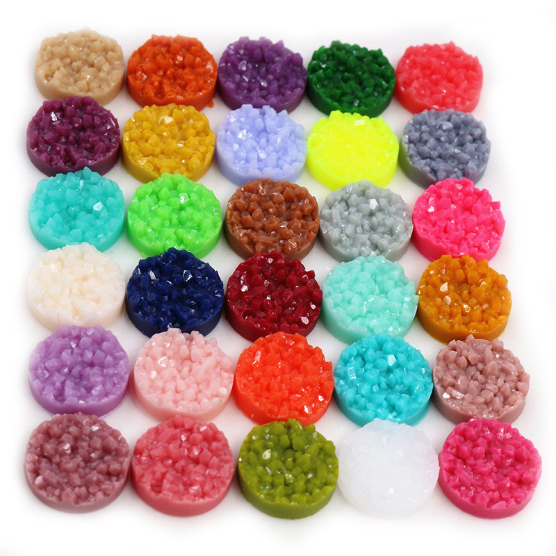 40pcs เรซิ่น Druzy Cabochons โ - Resin Art Kits For Adults บทวิจารณ์และราคา
