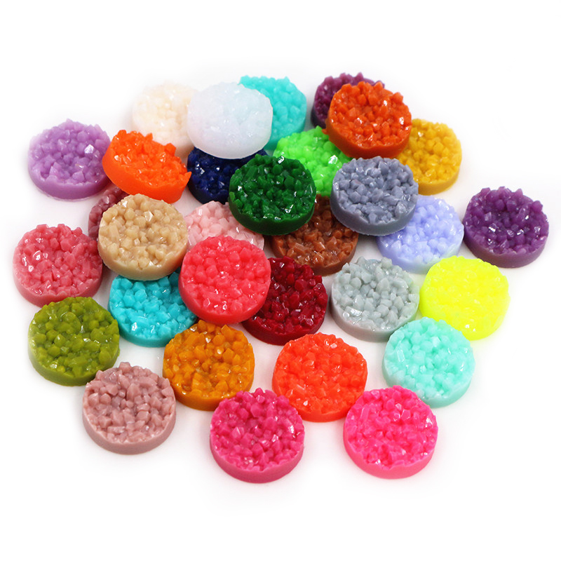 40pcs เรซิ่น Druzy Cabochons โ - Resin Art Kits For Adults บทวิจารณ์และราคา