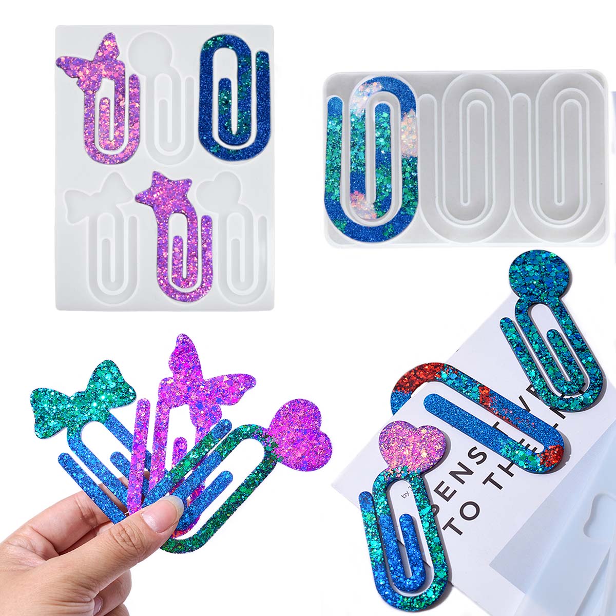 คริสตัลอีพ็อกซี่เรซินแม่พิมพ์  - Resin Art Kit With Molds บทวิจารณ์และราคา