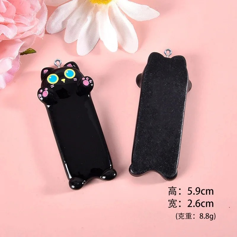 ชาร์มเรซิ่นรูปแมวน่ารัก 5 ชิ้น - Resin Art Pendant บทวิจารณ์และราคา