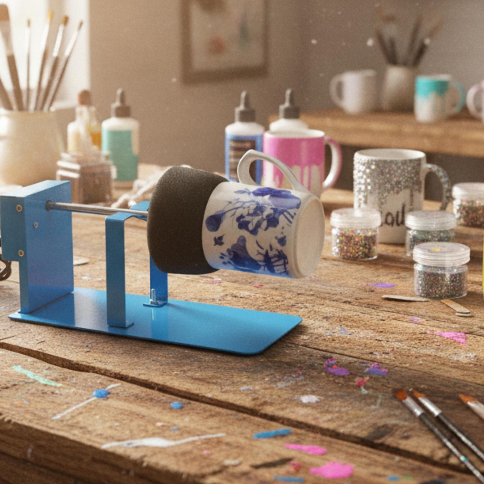 เครื่องหมุนแก้วไฟฟ้าสำหรับงานศ - Resin Art Resin บทวิจารณ์และราคา