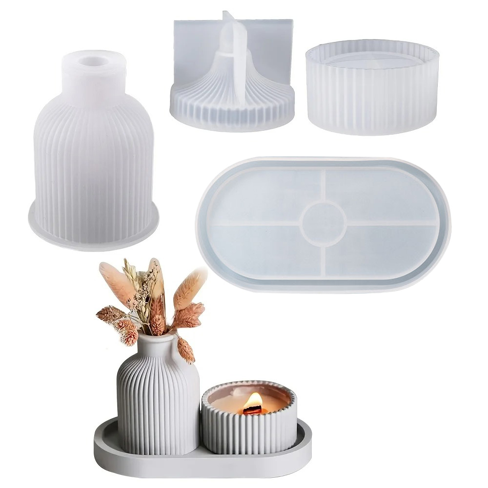 4 ชิ้นแม่พิมพ์ซิลิโคนรูปไข่ถาด - Resin Art Kit With Molds บทวิจารณ์และราคา