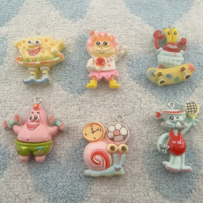 จี้เรซิ่นลายการ์ตูน 10 ชิ้น, ต - Resin Art Jewellery Kit บทวิจารณ์และราคา