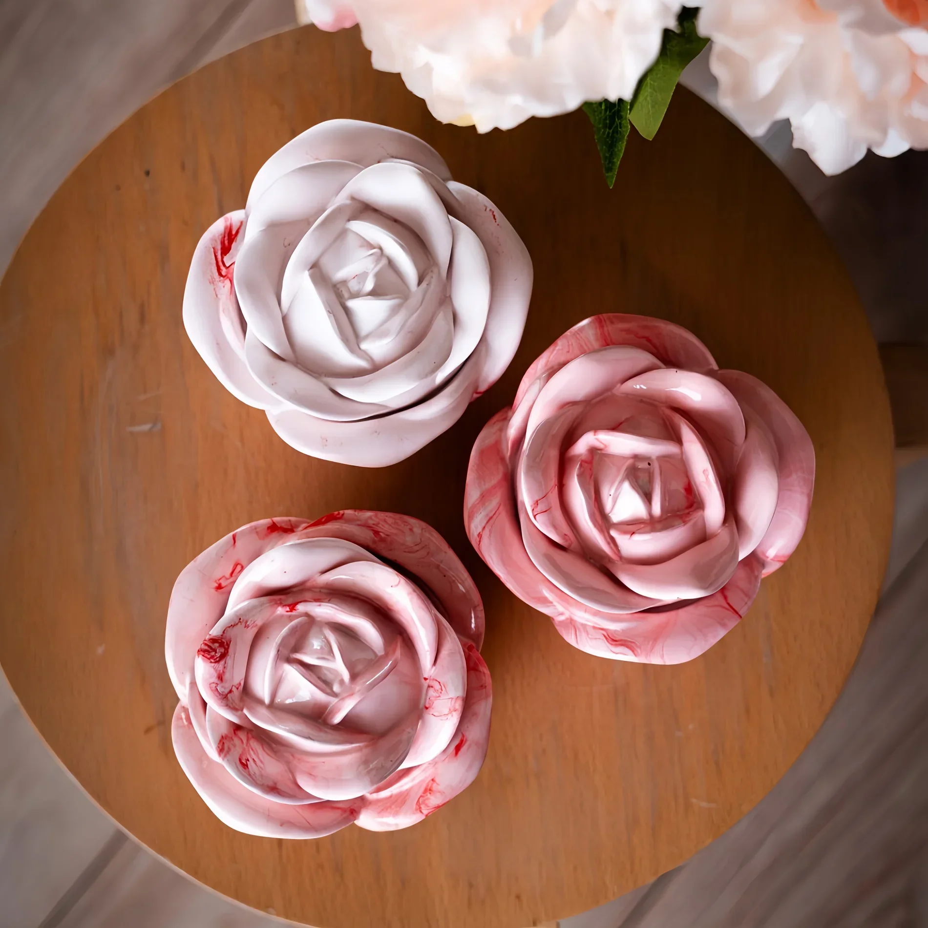 ชุดแม่พิมพ์ซิลิโคนรูปดอกกุหลาบ - Resin Art Kit With Molds บทวิจารณ์และราคา