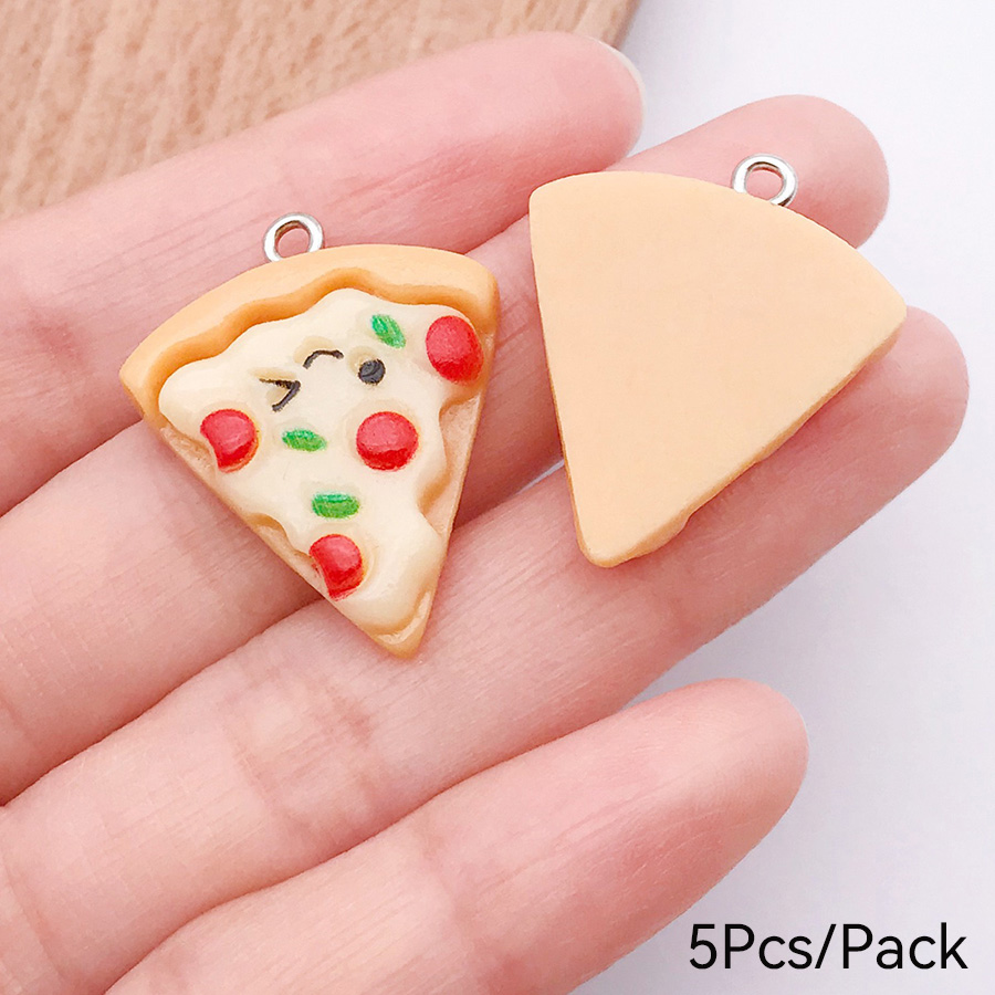 จี้เรซิ่นรูปอาหาร 5 ชิ้น/แพ็ค  - Resin Art Kits For Adults บทวิจารณ์และราคา