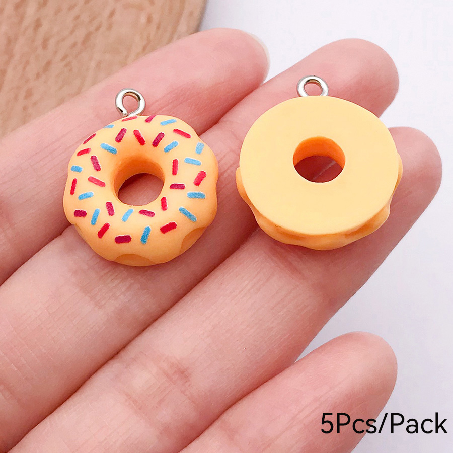 จี้เรซิ่นรูปอาหาร 5 ชิ้น/แพ็ค  - Resin Art Kits For Adults บทวิจารณ์และราคา