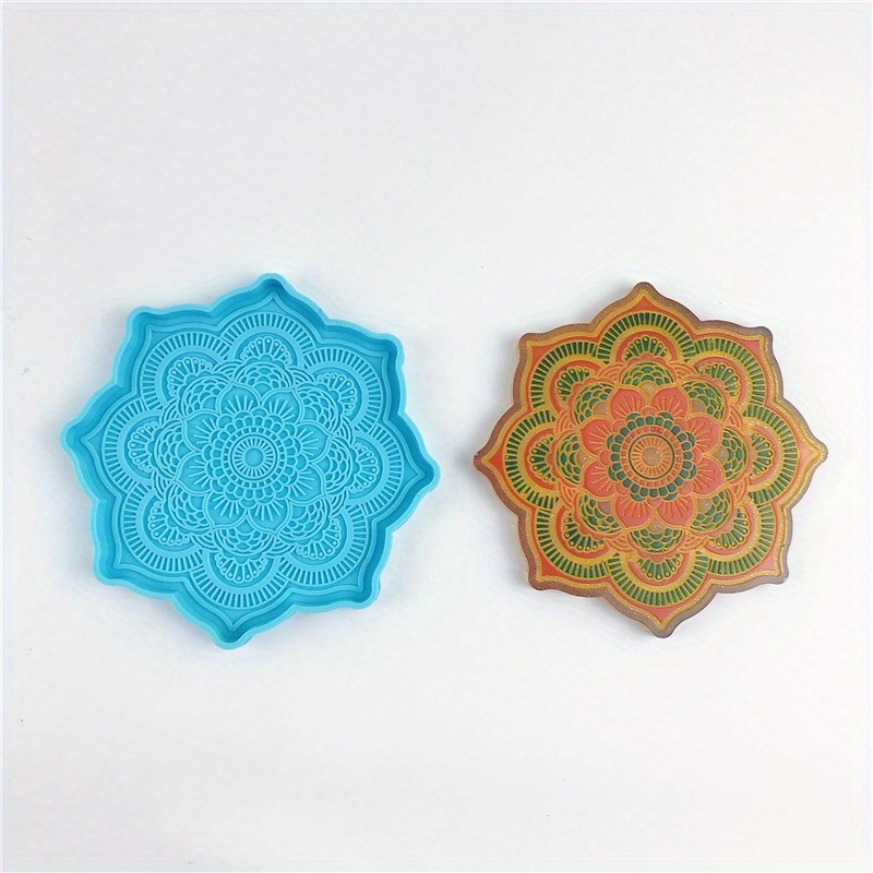 Mandala Coaster แม่พิมพ์ซิลิโค - Resin Art Kit With Molds บทวิจารณ์และราคา