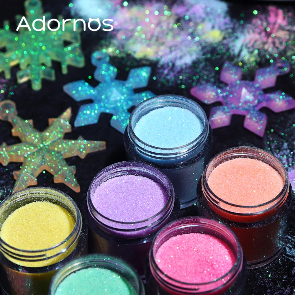 สีรุ้ง Glitter น้ําตาลผงอีพ็อก - Resin Art Acrylic บทวิจารณ์และราคา