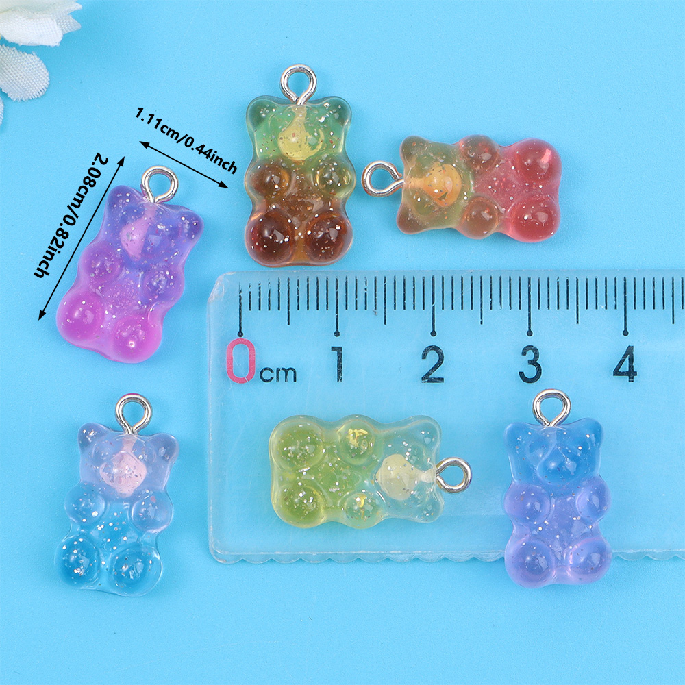 10/30/60pcs Dual สีเรซิ่นรูปหม - Resin Art Kits For Adults บทวิจารณ์และราคา
