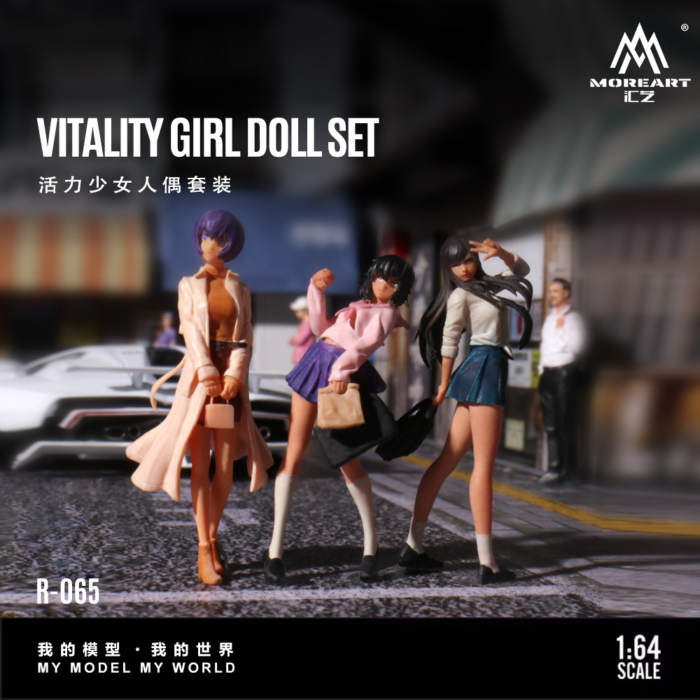 More Art 1:64 ชุดตุ๊กตาเด็กผู้ - Resin Art Resin บทวิจารณ์และราคา