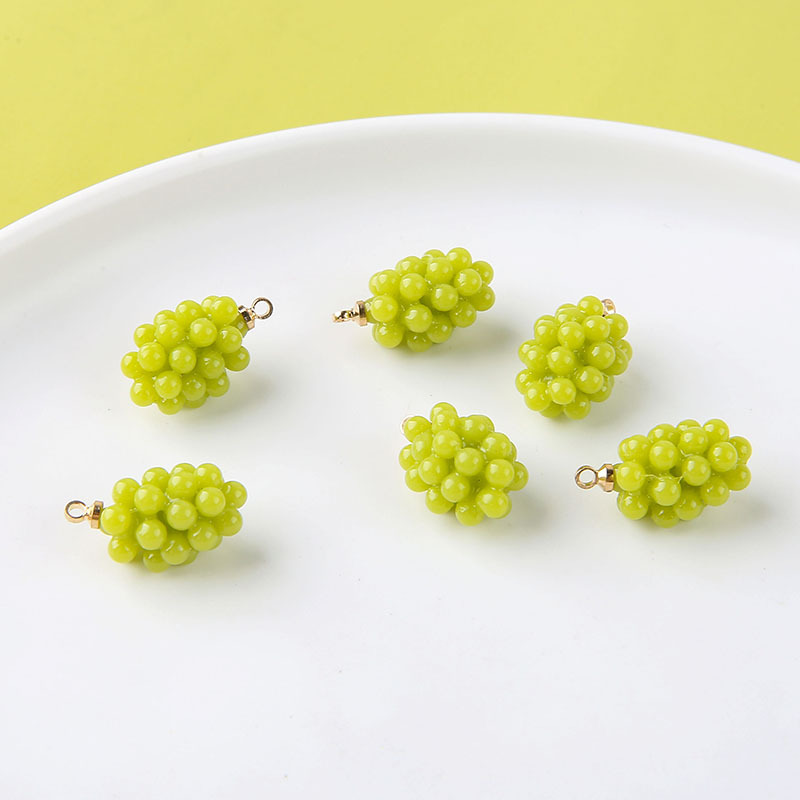 จี้เรซินรูปองุ่นน่ารัก 6 ชิ้น  - Resin Art Kits For Adults บทวิจารณ์และราคา
