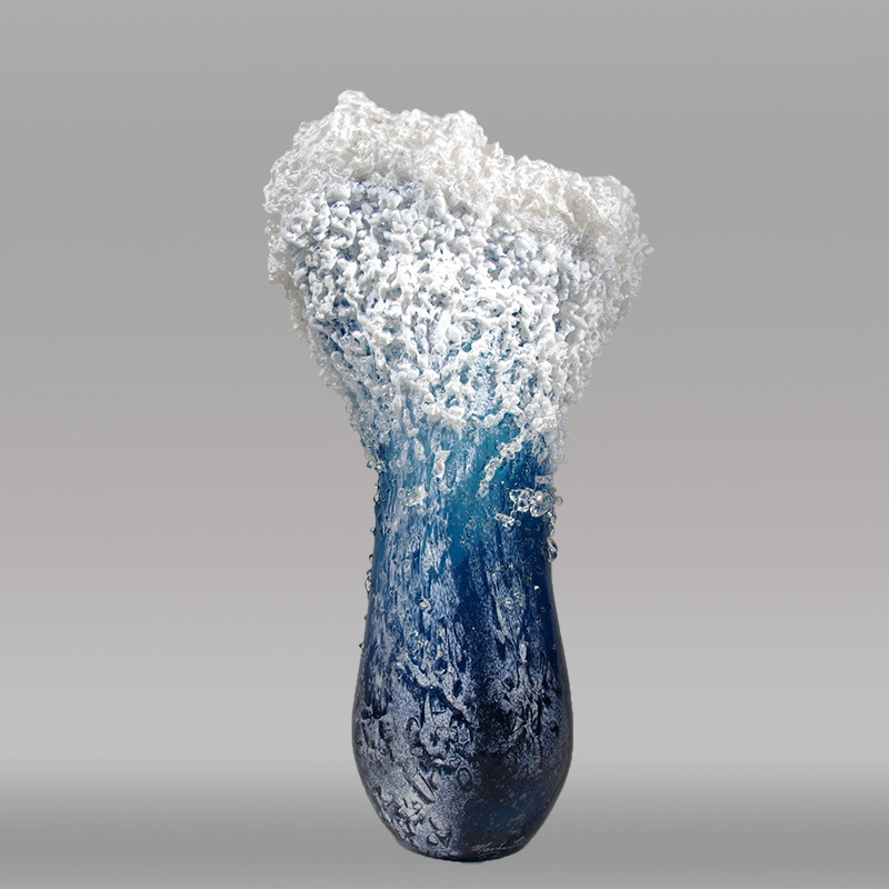 แจกันเรซิ่นลายคลื่น งานฝีมือสไ - Resin Art Ocean บทวิจารณ์และราคา